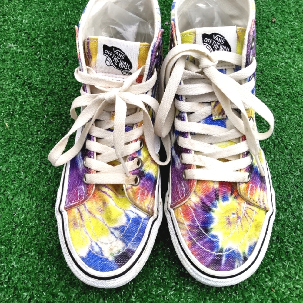 VANS SK8-Hi washed Tie Dye Unisex men 4